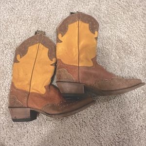 vintage **RARE** justin cowboy boots